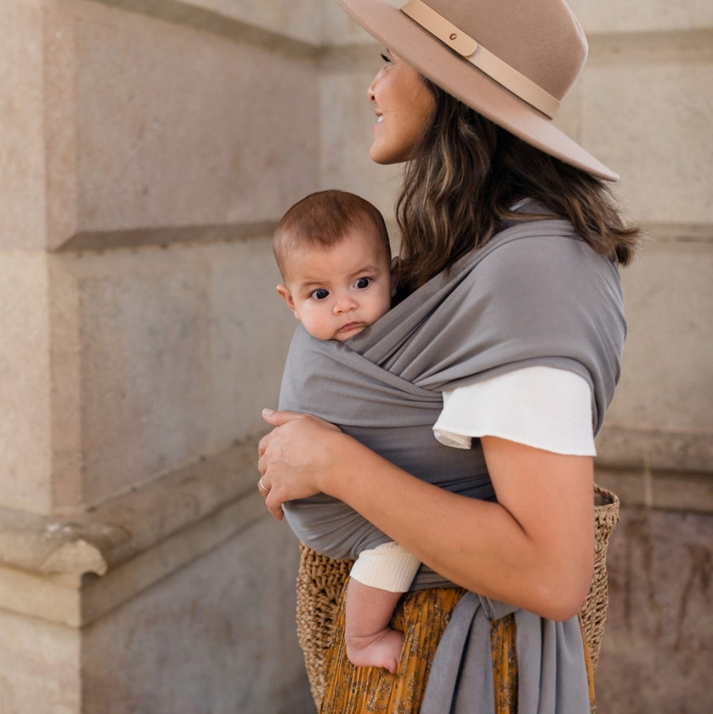 BRAND NEW! Boba Wrap - Gray - French Terry Cotton